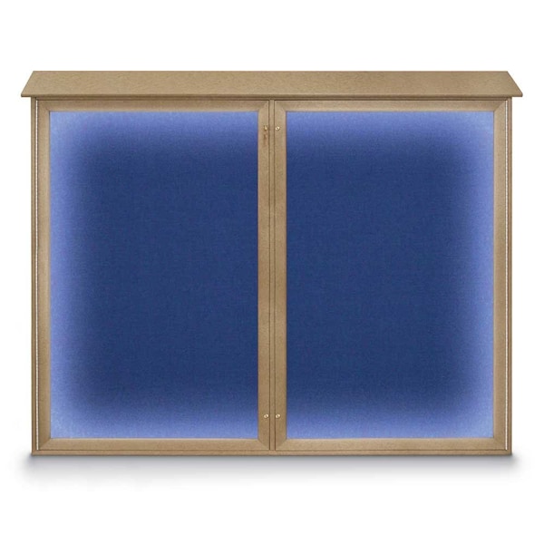Triple Door Enclosed Indoor Letterboard